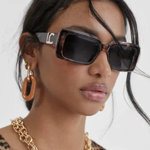 Lola Casademunt Otros Complementos | Gafas<Gafas de sol rectangulares AZULELECTRICO