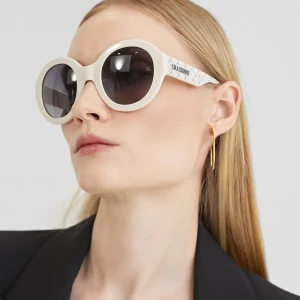 Lola Casademunt Otros Complementos | Gafas<Gafas de sol redondas NEGRO