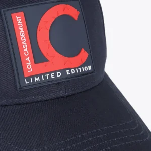 Lola Casademunt Gorros Sombreros Y Guantes<Gorra americana azul edición limitada - Lola Casademunt ROJO