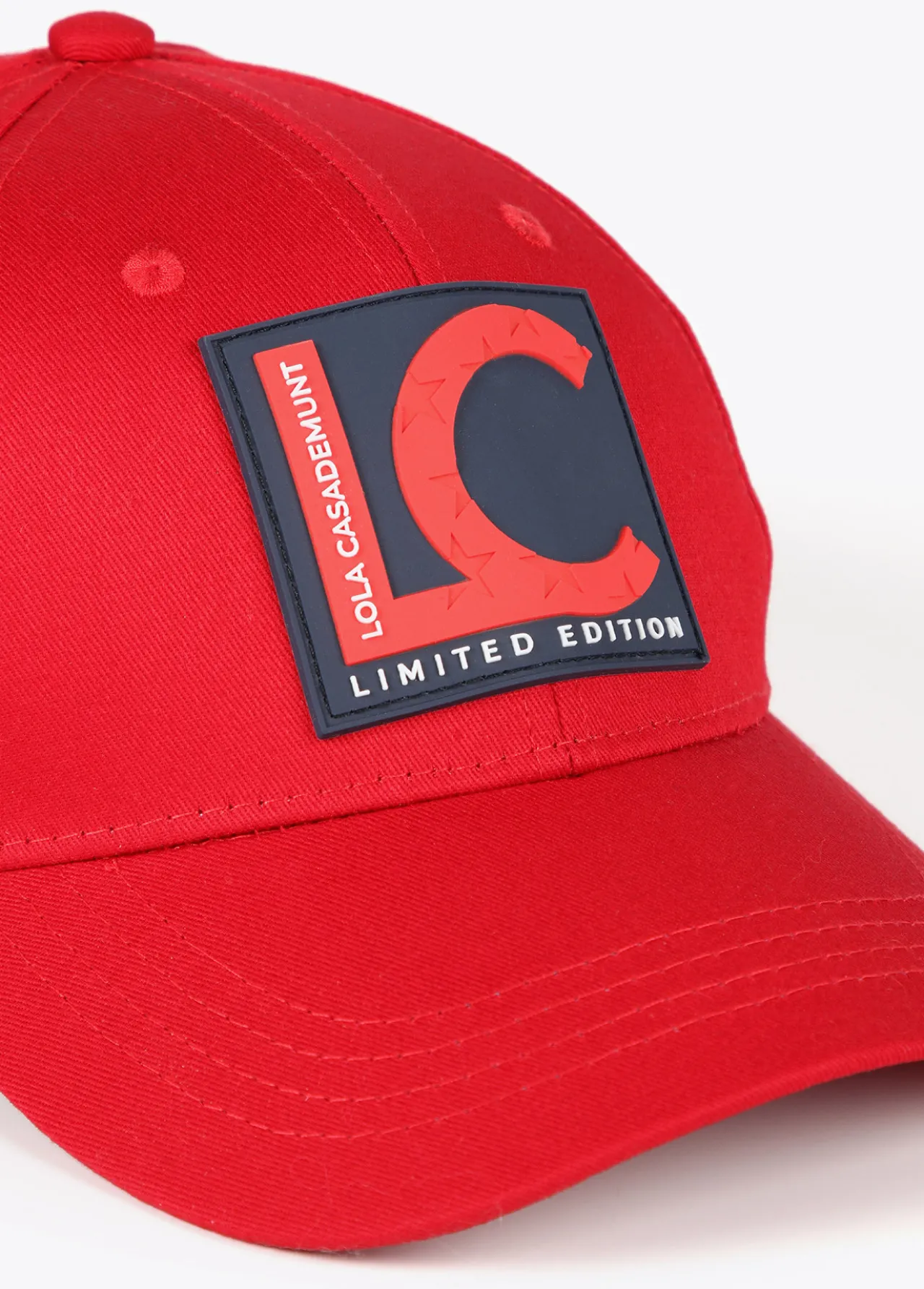 gorra_americana_roja_edicin_limitada__lola_casademunt_2.webp Lola Casademunt Gorros Sombreros Y Guantes<Gorra americana roja edición limitada - Lola Casademunt ROJO