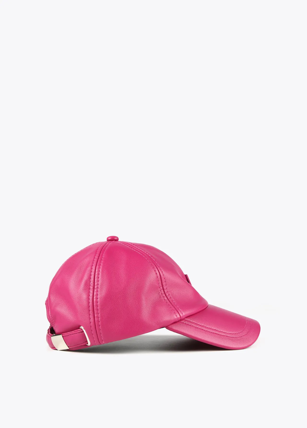 gorra_efecto_piel_1.webp Lola Casademunt Gorros Sombreros Y Guantes<Gorra efecto piel ROSA