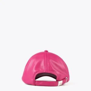 Lola Casademunt Gorros Sombreros Y Guantes<Gorra efecto piel ROSA