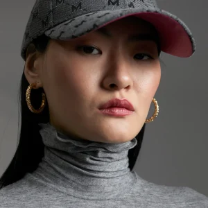 Lola Casademunt Gorros Sombreros Y Guantes<Gorra gris GRIS-NEGRO