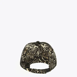 Lola Casademunt Animal Print | Gorros Sombreros Y Guantes<Gorra jacquard NEGRO-METAL