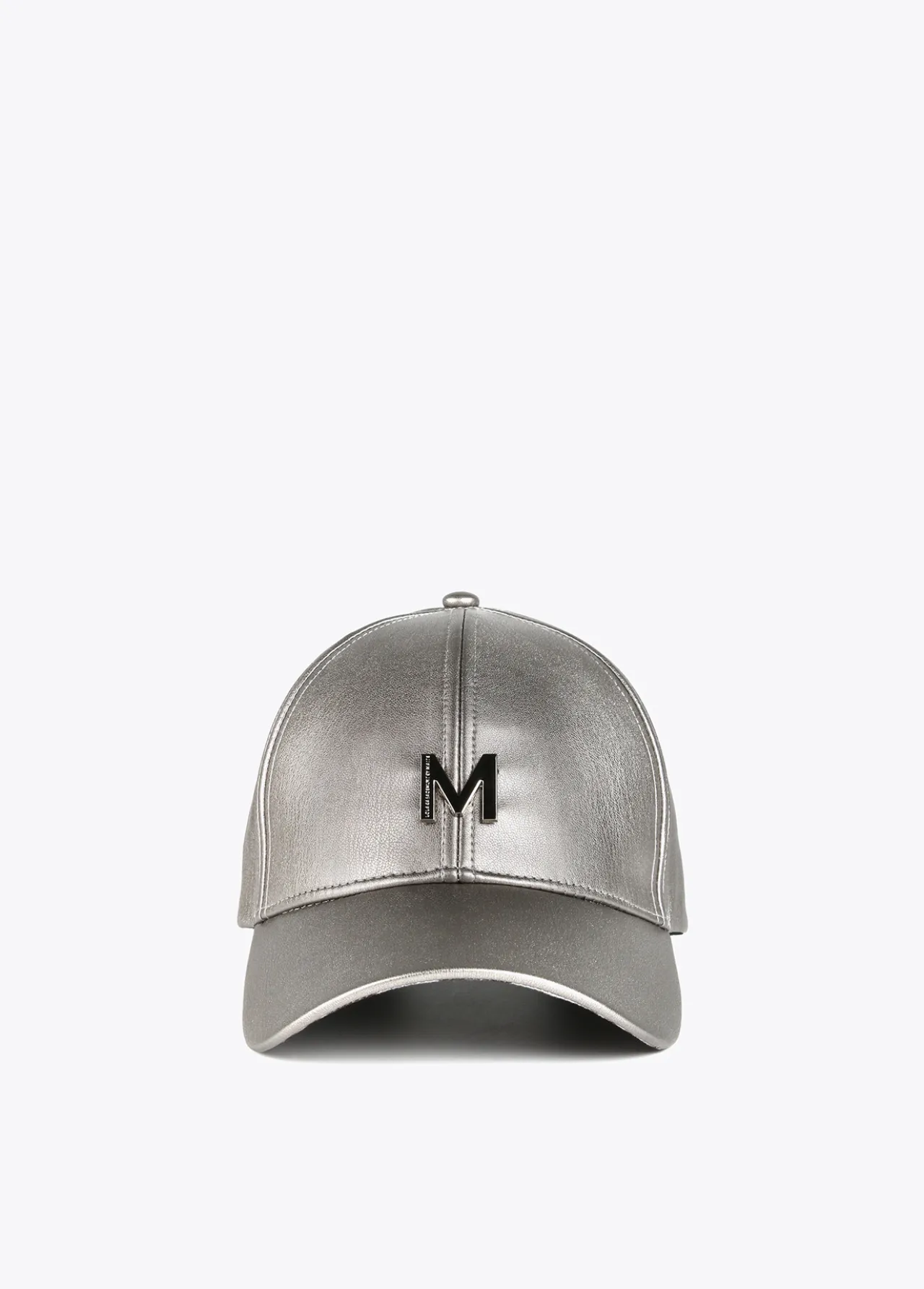 gorra_metalizada_0.webp Lola Casademunt Gorros Sombreros Y Guantes<Gorra metalizada PLATEADO