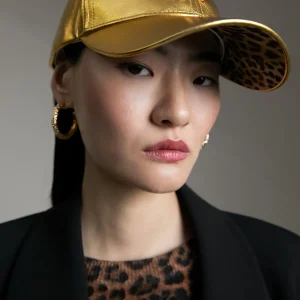 Lola Casademunt Gorros Sombreros Y Guantes<Gorra metalizada PLATEADO