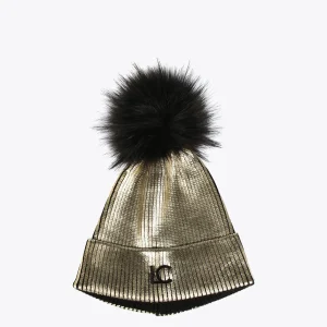 Lola Casademunt Gorros Sombreros Y Guantes<Gorro DORADO