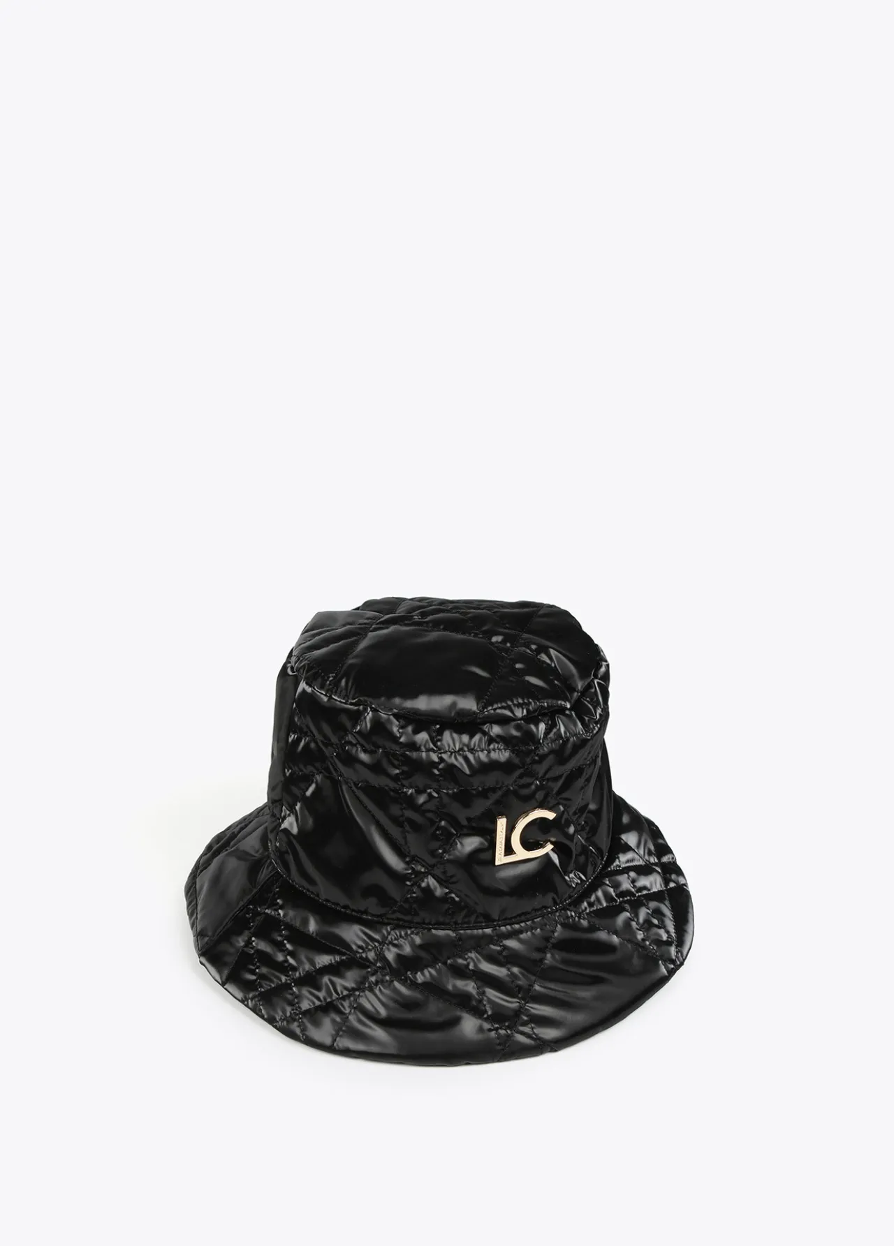 gorro_tipo_bucket_acolchado_4-1.webp Lola Casademunt Gorros Sombreros Y Guantes<Gorro tipo bucket acolchado NEGRO