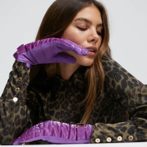 Lola Casademunt Gorros Sombreros Y Guantes<Guantes acolchados LILA