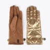 Lola Casademunt Gorros Sombreros Y Guantes<Guantes acolchados con cadena CRUDO