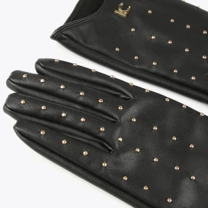 Lola Casademunt Gorros Sombreros Y Guantes<Guantes con tachitas NEGRO