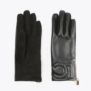 Lola Casademunt Gorros Sombreros Y Guantes<Guantes efecto piel NEGRO