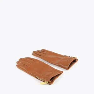 Lola Casademunt Gorros Sombreros Y Guantes<Guantes efecto piel MARRON