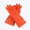 Lola Casademunt Gorros Sombreros Y Guantes<Guantes efecto piel NARANJA