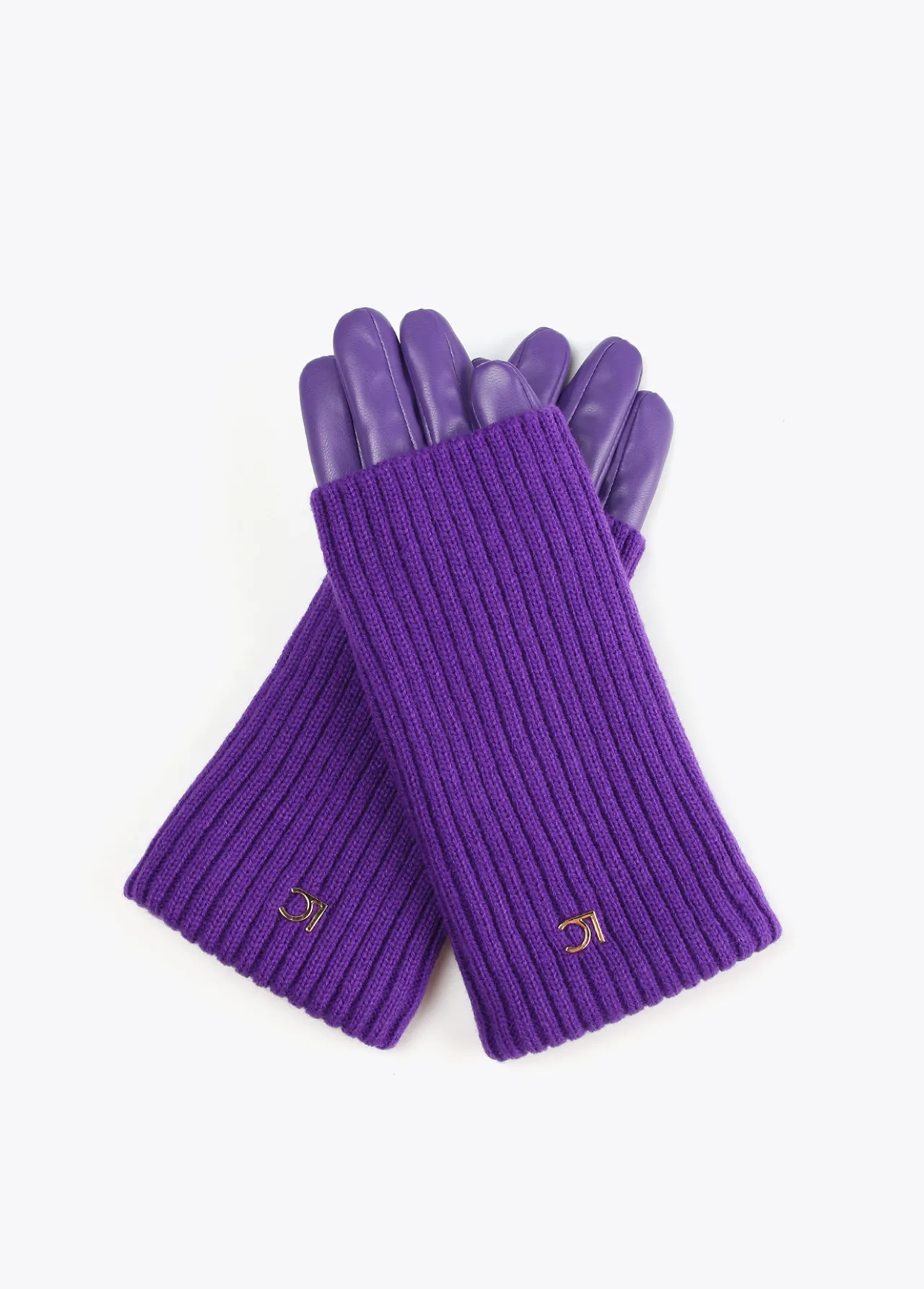 guantes_puo_canal_0-1.webp Lola Casademunt Gorros Sombreros Y Guantes<Guantes puño canalé CAMEL