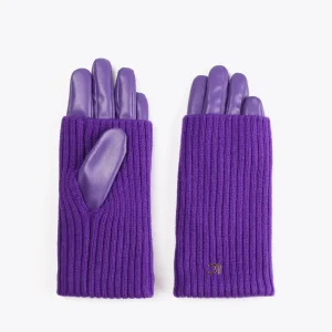 Lola Casademunt Gorros Sombreros Y Guantes<Guantes puño canalé CAMEL