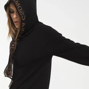 Lola Casademunt Punto<Jersey con capucha NEGRO-METAL