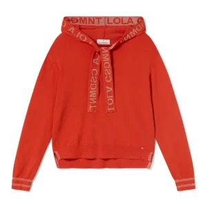 Lola Casademunt Punto<Jersey con capucha NEGRO-METAL