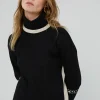 Lola Casademunt Punto<Jersey cuello alto MARRON-NARANJA