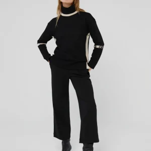 Lola Casademunt Punto<Jersey cuello alto MARRON-NARANJA
