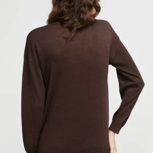 Lola Casademunt Punto<Jersey detalle lentejuelas COBRE