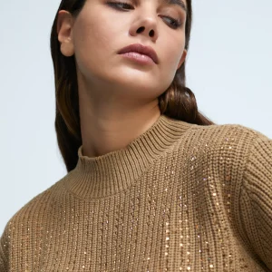 Lola Casademunt Punto<Jersey detalle strass CRUDO