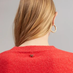 Lola Casademunt Punto<Jersey detalles cristal AZULELECTRICO