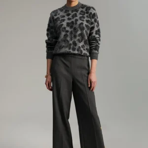 Lola Casademunt Animal Print | Punto<Jersey fantasía animal print GRIS-NEGRO