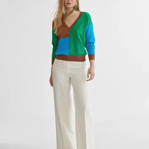 Lola Casademunt Punto<Jersey multicolor ROSA-METAL