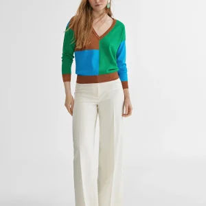 Lola Casademunt Punto<Jersey multicolor ROSA-METAL