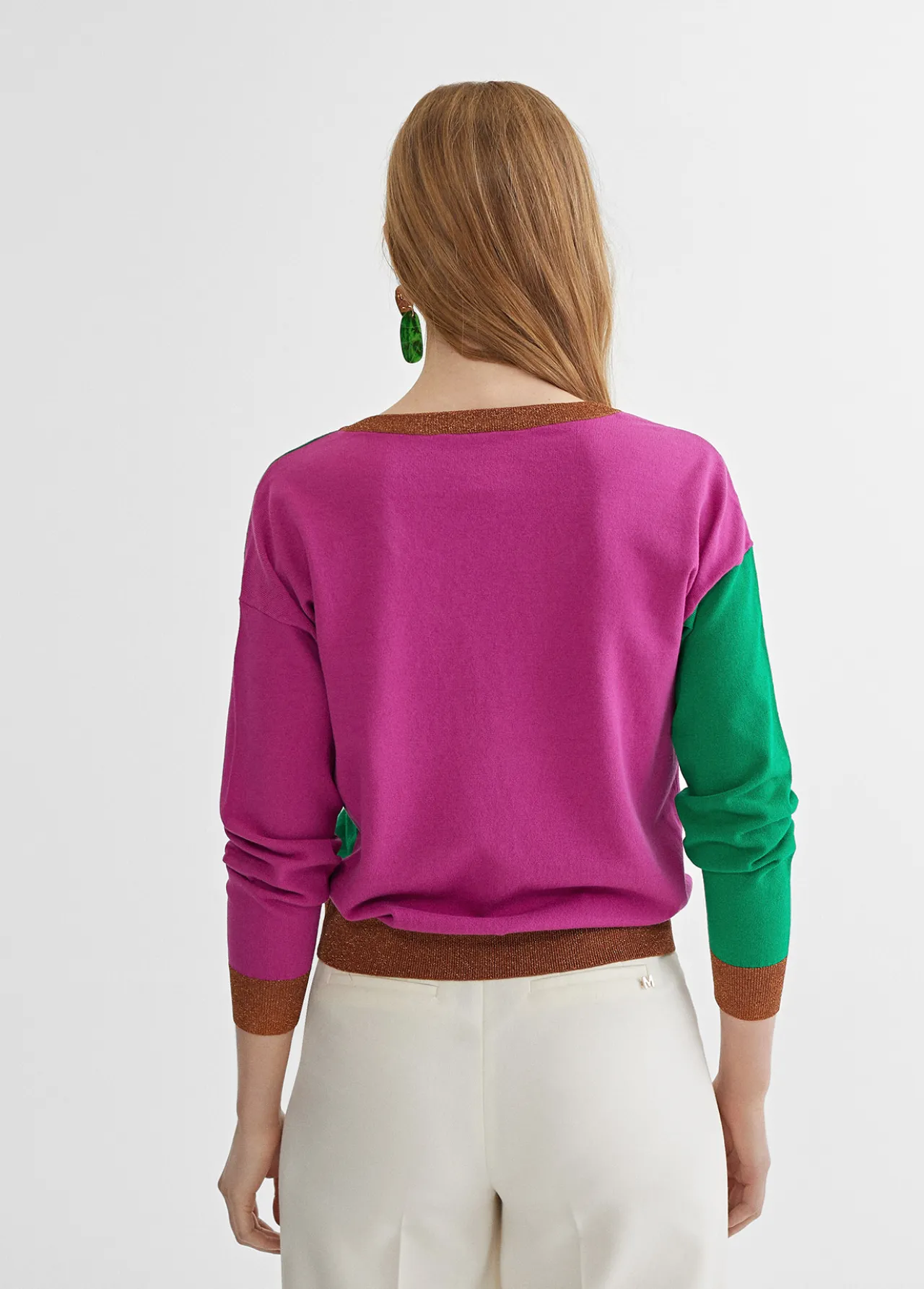 jersey_multicolor_3.webp Lola Casademunt Punto<Jersey multicolor ROSA-METAL