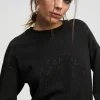 Lola Casademunt Punto | Sudaderas<Jersey punto logo strass KAKI