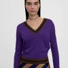 Lola Casademunt Punto<Jersey punto lurex LILA