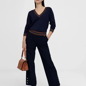 Lola Casademunt Punto<Jersey punto lurex LILA