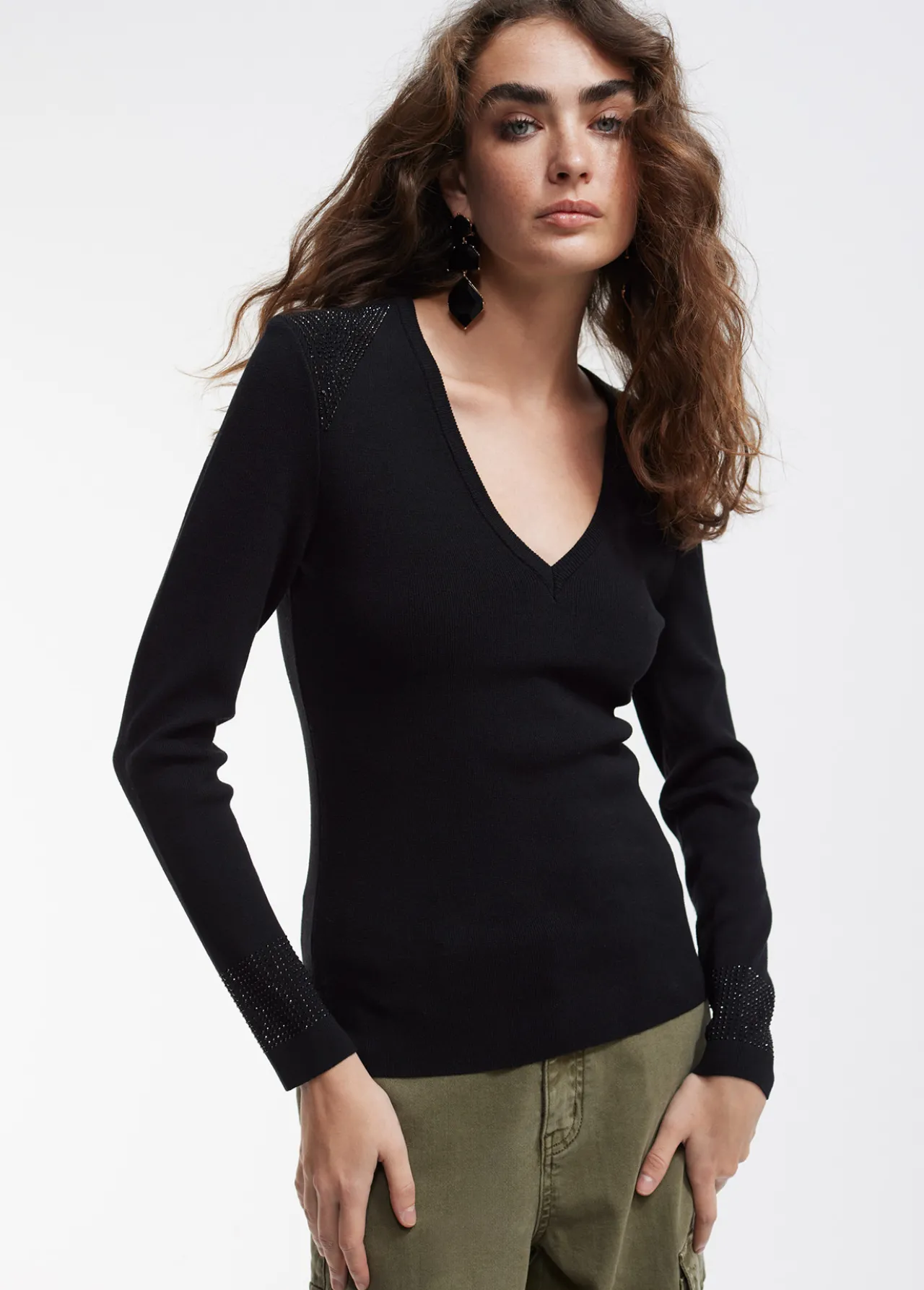jersey_punto_strass_5.webp Lola Casademunt Punto<Jersey punto strass NEGRO