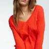Lola Casademunt Punto<Jersey punto trenzado CRUDO
