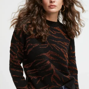 Lola Casademunt Animal Print | Punto<Jersey punto tricot NEGRO-NEGRO
