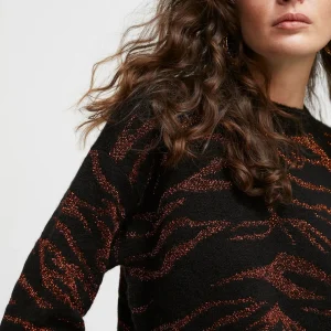 Lola Casademunt Animal Print | Punto<Jersey punto tricot NEGRO-NEGRO