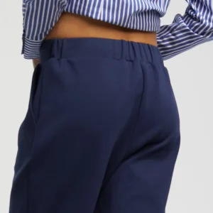 Lola Casademunt Pantalones<Jogging detalle tirador AZULNOCHE