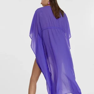 Lola Casademunt Baño<Kaftan largo ajustable FUCSIA