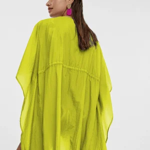 Lola Casademunt Baño<Kaftan largo ajustable FUCSIA