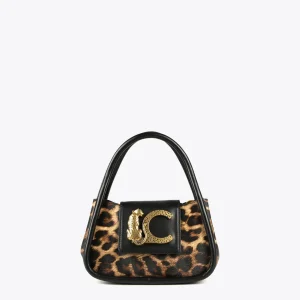 Lola Casademunt Animal Print | Bolsos De Mano Y Neceseres<Mini bandolera animal MARRON-NEGRO