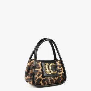 Lola Casademunt Animal Print | Bolsos De Mano Y Neceseres<Mini bandolera animal MARRON-NEGRO