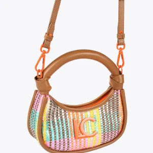 Lola Casademunt Bolsos<Mini bandolera multicolor MARRON-NARANJA