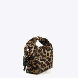 Lola Casademunt Animal Print | Bolsos Pequeños<Mini bolso animal print MARRON-NEGRO