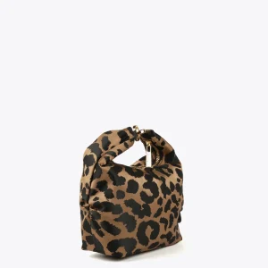 Lola Casademunt Animal Print | Bolsos Pequeños<Mini bolso animal print MARRON-NEGRO