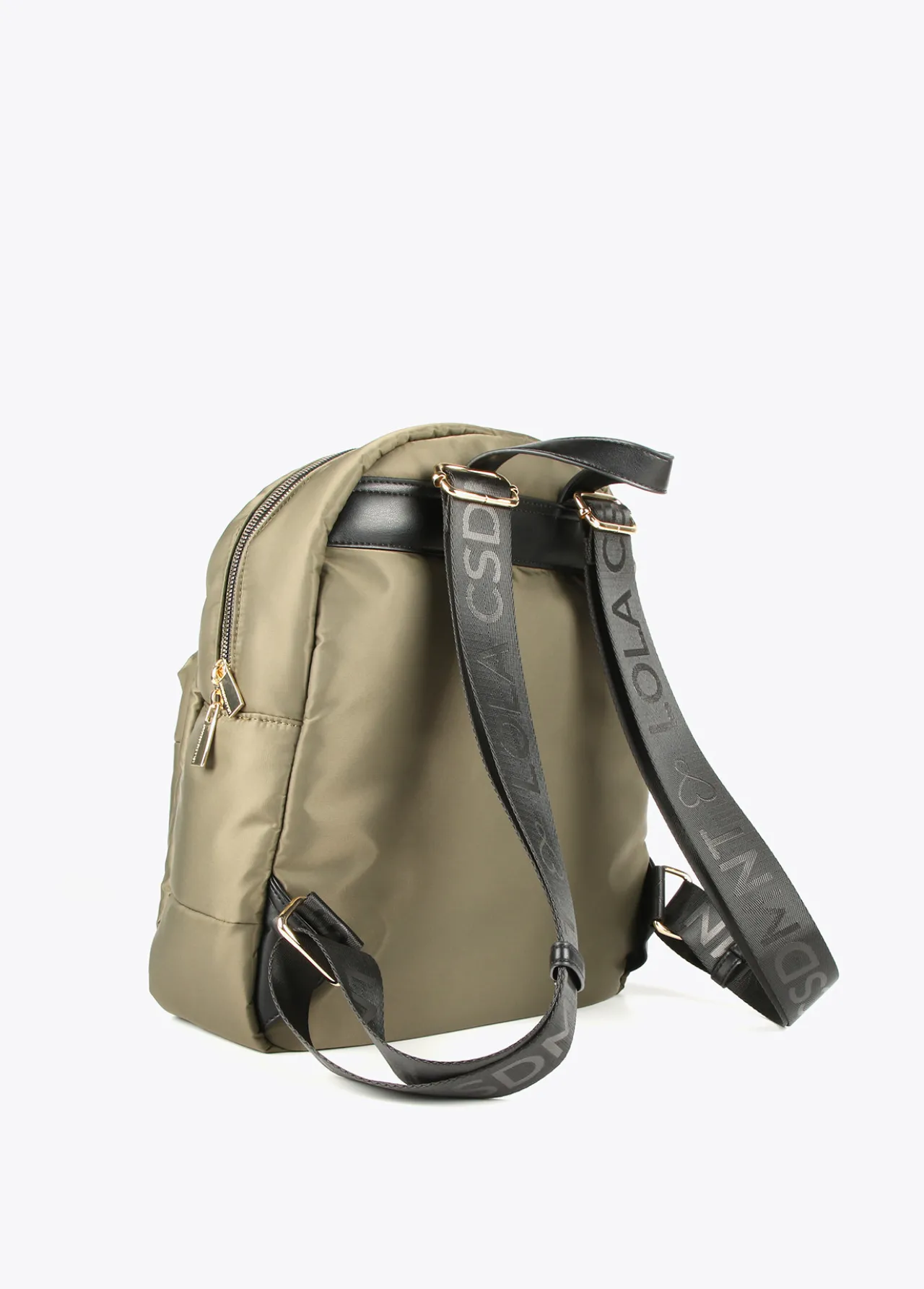 mochila_acolchada_2.webp Lola Casademunt Mochilas Y Riñoneras | Bolsos Grandes<Mochila acolchada VERDE