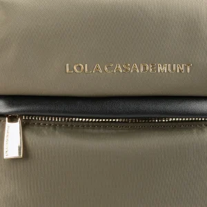 Lola Casademunt Mochilas Y Riñoneras | Bolsos Grandes<Mochila acolchada VERDE