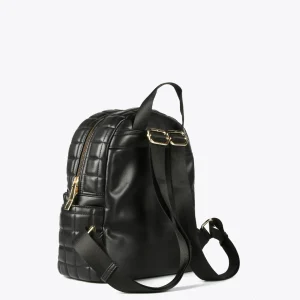 Lola Casademunt Bolsos Grandes | Mochilas Y Riñoneras<Mochila acolchada de cuadros NEGRO