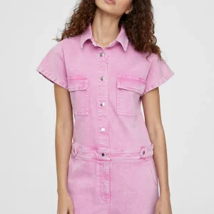 Lola Casademunt Pantalones<Mono de manga corta ROSA